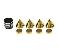 Dynavox Punte Sub Watt Assorbente 4 Er Set Ottone
