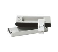 Dynavox Samt-Reinigungspuk + Spazzola Nylon Morbido Imbottitura Grigio Pulizia