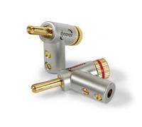 Dynavox Bananensteckerset 4-teilig Spreizfixierung Angolato 1 x 4 Pezzo