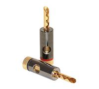 Dynavox Spina cava a banana, fino a 6 mm², 2 x rosso, 2 x nero
