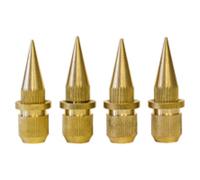 Dynavox Aluminium-Füsse per Hifi-Geräte 4er-Set Argento 50 X 16 MM 090200