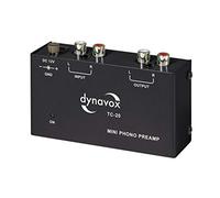 Dynavox TC-20 Preamplificatore Fono Nero MM Esterno Alimentatore IN Metallo