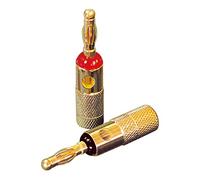 Dynavox X-4005 - Connettore a banana, 2 x rosso, 2 x nero