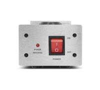 DYNAVOX X1000S Ciabatta Hi-Fi Argento Con Marcatura Fase Filtro Di Rete 4 Filtri