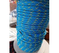 DYNEEMA SK75 HMPE CIMA SCOTTA ø 6 mm DOPPIA TRECCIA KITE BARCA a VELA 15 MT.