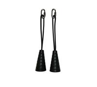 Dynepic Sports Spiral Strength Singles - Corda per tricipiti e impugnatura neutra - Attacchi per attrezzature per esercizi - Allenamento della forza, allenamenti a casa - Confezione da 2 - 68 kg/grip