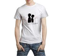 DYNIT Your Name T-Shirt, Uomo, Bianco, Small (Taglia Produttore:44)