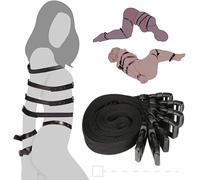 DYNLAB ̣ σ Elegante cintura corsetto in nylon nero, che modella il punto vita perfetto!