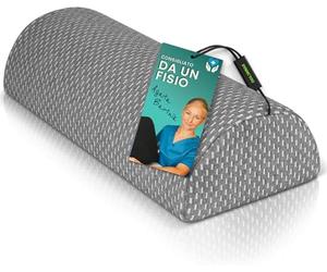 DYNMC you Confortevole Cuscino per Ginocchia Dormire, Cuscino per Gravidanza - Durezza Media, in Memory Foam, Rivestimento Morbido OEKO-TEX - Cuscino per Gambe Premium, Cuscino Lombare by, Grigio