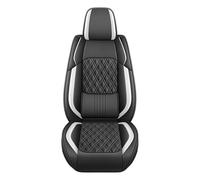 DYOG Copri Sedile Set Auto Coprisedili Per Auto Per Superb 2 3 Per Octavia Per A3 Per A5 Per Kodiaq Per Karoq Per Rapid Accessori Interni(1PC-Black White)