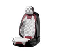 DYOG Copri Sedile Set Auto Cuscino Per Seggiolino Auto Coprisedile Anteriore Universale Per Quattro Stagioni Diviso In Due(Red)