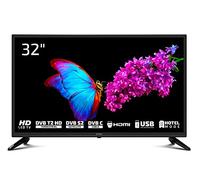 DYON Enter 32 Pro X2 da 80 cm (32 pollici) TV (triplo sintonizzatore (DVB-C/-S2/-T2-HEVC10), Modalità Hotel, lettore multimediale USB)