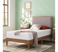Dyonery Materasso Twin XL da 25,4 cm, materasso in memory foam color tè verde in una scatola, materasso in gel prodotto negli Stati Uniti certificato CertiPUR-US, 96,5 x 203,2 x 25,4 cm, bianco