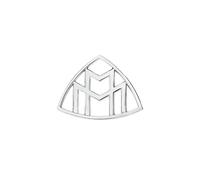 DYQCD 1 Pezzi Auto Emblem Adesivo per Maybach GLS GLE S500 Stemmi e Decorazioni Auto Styling Carrozzeria Decorazioni Auto Decalcomania Badge,Silverstyle