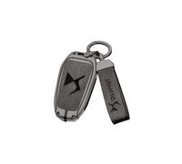 DYQCD 1 Pezzi Portachiavi Auto per DS DS3 DS4 DS5 DS6 DS7 DS9 Anelli Portachiavi Portachiavi con Anello Resistente e Duraturo Moschettone Accessori,MatteGrey