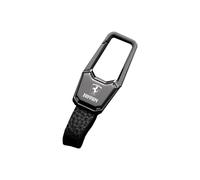 DYQCD 1 Pezzi Portachiavi Auto per Ferrari 458 488 812 CaliforniaT Anelli Portachiavi Portachiavi con Anello Resistente e Duraturo Moschettone Accessori,BlackStyle