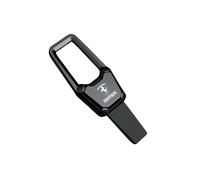 DYQCD 1 Pezzi Portachiavi Auto per Ferrari 458 488 812 CaliforniaT Anelli Portachiavi Portachiavi con Anello Resistente e Duraturo Moschettone Accessori,Blackstyle