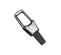 DYQCD 1 Pezzi Portachiavi Auto per Ferrari 458 488 812 CaliforniaT Anelli Portachiavi Portachiavi con Anello Resistente e Duraturo Moschettone Accessori,Silverstyle