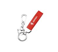 DYQCD 1 Pezzi Portachiavi Auto per Ferrari F12berlinetta F8 FF SF90 Anelli Portachiavi Portachiavi con Anello Resistente e Duraturo Moschettone Accessori,RedStyle