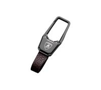 DYQCD 1 Pezzi Portachiavi Auto per Lamborghini Urus Revuelto Huracan Anelli Portachiavi Portachiavi con Anello Resistente e Duraturo Moschettone Accessori,BrownStyle