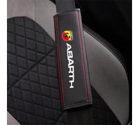 DYQCD Copricintura Auto per Abarth 500 Protezione per Cintura di Sicurezza Rimovibile Copri Cintura di Sicurezza Auto Fissaggio Strap