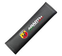 DYQCD Copricintura Auto per Fiat Abarth 500 595 695 Spider Protezione per Cintura di Sicurezza Rimovibile Copri Cintura di Sicurezza Auto Fissaggio Strap