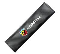 DYQCD Copricintura Auto per Fiat Abarth 500 595 695 Spider Protezione per Cintura di Sicurezza Rimovibile Copri Cintura di Sicurezza Auto Fissaggio Strap