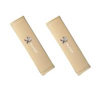 DYQCD Copricintura Auto per Peugeot Protezione Cintura di Sicurezza Rimovibile Copri Cintura di Sicurezza Auto Fissaggio Strap,Whitestyle