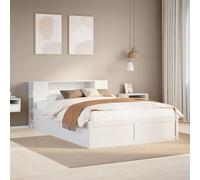 DYRJDJWIDHW bed camera da completa struttura matrimonialesenza Materasso Bianco 135x190 cm Legno Massello di PinoAdatto alle camere da letto