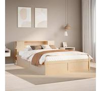 DYRJDJWIDHW bed frame struttura camera da completa matrimonialeGirosenza Materasso 120x200 cm in Legno Massello di PinoAdatto alle camere da letto