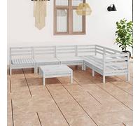 DYRJDJWIDHW Set Salotto da Giardino 2 pz Marrone Cera Legno Massello Pinodivanetto da esterno sedie da mobili da poltrone da giardinoPer giardini e patii