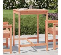 DYRJDJWIDHW Tavolo da Giardino 82,5x82,5x110cm in Legno Massello di Douglas, Outdoor Dining Table for Patio Garden Terrace, Weather Resistant Solid Wood Furniture with Modern Design