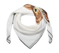 Dyscalibro Sciarpe, sciarpa verde con bandiera del Brasile, sciarpa morbida e leggera da 68,6 cm, da donna, Orsetto marrone., Etichettalia unica
