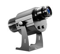 DYSD Nero 100W Logo Impermeabile Proiettore del GOBO con Telecomando Libero di Progettare E Realizzare Un Logo per La società, Negozio, Negozio, Centro Commerciale