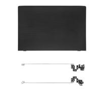 DYSDWFYG Cover Posteriore LCD Adatto for Acer Aspire E5-575 E5-575G E5-523 | Custodia superiore for laptop E5-553 E5-576 TMP259 TMTX50 Copertura della cornice anteriore(Nero A H Guscio)