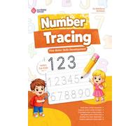 Dysgraphia Workbook: Number tracing Practice for Early Writers (Ages 3-6): Perfect for Kindergarten, KS1 & KS2 children to build pencil control, fine motor skills and handwriting confidence