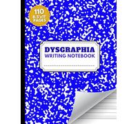 Dysgraphia Writing Notebook: Gray Highlighted Lined Paper With Dotted Midline for Dysgraphia, Handwriting Practice for All Ages, Ideal for ... Homeschool, Study and Everyday Notes