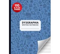 Dysgraphia Writing Notebook:: Handwriting Practice Paper for Kids with Dysgraphia | Dotted Midline Writing Paper with Spacing Guides | Special Education Notebook for OT, Classroom, and Homeschool