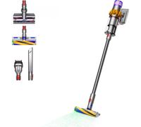 Dyson Scopa Elettrica Senza Filo Aspirapolvere Senza Sacco Ciclonica Potenza 660 W Capacità 0.76 Litri colore Nichel Giallo - V15 Detect Absolute