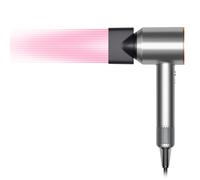 Dyson Supersonic™ Origin con stand blu, spazzola tonda e Flyaway Smoother