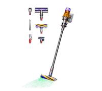 Dyson V12 Detect Slim Absolute aspirapolvere senza filo Nichel, Giallo Senza sacchetto