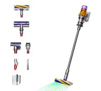 Dyson V12 Detect Slim Absolute aspirapolvere senza filo Nichel, Giallo Senza sacchetto