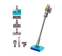 Dyson V15s Detect Submarine aspirapolvere senza filo Nichel, Giallo Senza sacchetto