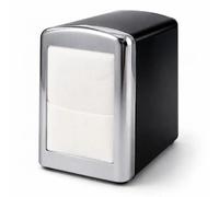 Dyspenser do serw. Clarina 17cm czarny metal. 1szt