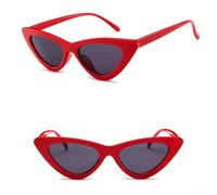 DystopiaWorld Graziosi occhiali da sole unisex a occhi di gatto progettati per proteggere gli occhi dall'esposizione dello schermo migliorando il tuo look, Come da immagine, Black gray