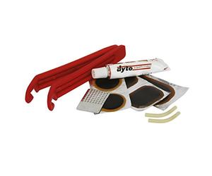 Dyto - Kit di Riparazione Ruota per Adulti, 11 Pezzi, Colore: Rosso