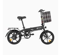 DYU A1F PRO 16 pollici 25km/h Bicicletta elettrica - 250W Motore 36V7.5Ah Batteria Freni a disco - Nero - Nouvo