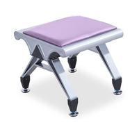 DYUNCZ Sedie per Sala D'attesa, Sedie per Reception in Similpelle, Senza Braccioli e Schienale, Mobili per Ufficio, per Cliniche, Uffici, Aeroporti, Saloni, Banche(Purple)