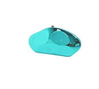 DYYEUAVT Borsa a conchiglia da donna, graziosa pochette da sera for matrimoni, feste, piccole borse dorate, borse da spiaggia estive firmate, colore limone(SKY BLUE)