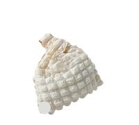 DYYEUAVT Borse da polso for ragazze con piccoli nodi dolci Borse tote Borse Borse for la spesa(White)